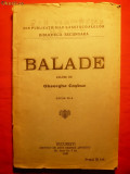BALADE CULESE DE GEORGE COSBUC - ED. 1926