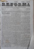 Cumpara ieftin Reforma , ziar politicu , juditiaru si litteraru , an 1, nr. 13 , 1859