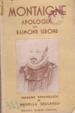 Montaigne / Apologia lui Raimond Sebond (editie 1940)