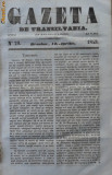Gazeta de Transilvania ,Brasov ,nr.29 ,12 aprilie ,1843