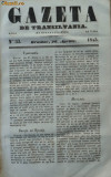 Gazeta de Transilvania , Brasov , nr. 33 , 26 aprilie , 1843