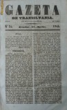 Gazeta de Transilvania , Brasov , nr. 24 , 25 martie , 1843