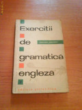 840 C-tin Sandulescu Exercitii de gramatica in engleza, 1964