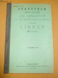 Statutele Bancei Populare ,,24 Ianuarie&amp;quot; Targoviste 1906