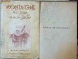 Montaigne , Apologia lui Raimond Sebond , autograf traducator , 1944 , Craiova