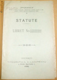 Statut-Soc. Credit Agricol-Libret-1906