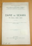 Dare de seama ,,CULTURA SI AJUTORUL FEMEII&amp;quot; 1909