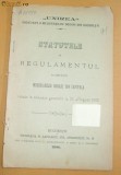 Statut Soc. Dogari ,,UNIREA&amp;quot; Bucuresti 1900