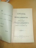 Statut Soc. ajutorare ,,VIATA&amp;quot; Bucuresti 1912