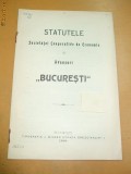 Statut Soc. economie,,BUCURESTI&amp;quot; 1909