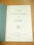 Statut Clubul ofiterilor in rezerva Bucuresti 1909