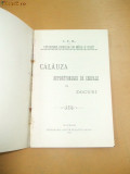 C.F.R. Exploatare docuri Braila si Galati Buc. 1903