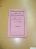 Statut Soc. Micilor proprietari,, MELCUL&amp;quot; T. Severin 1905