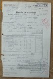Buletin de calatorie si certificat de reducere CFR pentru Straja Tarii, 1938
