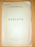 Statut Asociatie ingineri de mine Buc. 1905