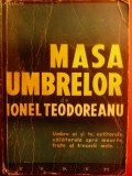 Ionel Teodoreanu - Masa Umbrelor -Prima Ed.-Forum 1941