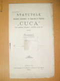 Statut Soc. Imprumut ,,CUCA&amp;quot; Targu-Jiu 1902