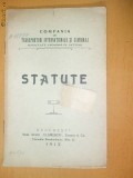 Statut-Compania Transporturi Internationale si Camionaj-1912