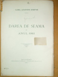 Dare de seama ,,CORPORATIA COFETARI&amp;quot; Buc. 1911