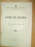 Dare de seama ,,MESERIASI INCALTAMINTE&amp;quot; Buc. 1906