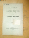 Statut asoc. independenta pt Ap. Nationala Iasi 1899