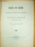 Dare de seama ,,ASOCIATIE MEDICI&amp;quot; Buc. 1906