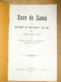 Dare de seama Soc. binefacere Iasi 1909