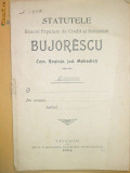 Statut Banca ,,BUJORESCU&amp;quot; Mehedinti, Tg Jiu 1904