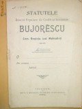 Statut Banca ,,BUJORESCU&amp;quot; Mehedinti, Tg Jiu 1904