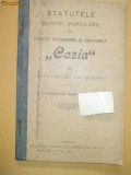 Statut Banca ,,COZIA&amp;quot; Giurgiu 1906