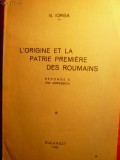 N. IORGA -RASPUNS POLEMIC LUI M.DOMANOVSZKY- 1938