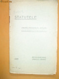Statut Uniunea prietenilor naturei Buc. 1909