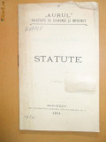 Cumpara ieftin Statut Soc. imprumut ,,AURUL&amp;quot; Buc. 1911