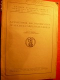 Autohtonia Daco Romanilor ...- de ION. I. NISTOR - 1942