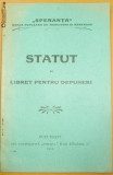 Statut Banca ,,SPERANTA&amp;quot; Buc. 1910
