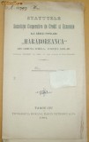 Statut Banca ,,HARABOREANCA&amp;quot; Tg Jiu 1903