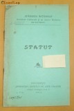 Statut- Soc. Cultural-APARAREA NATIONALA-1911