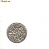 bnk mnd Marea Britanie Anglia 3 pence 1934 argint