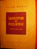 INDREPTAR PT. PEDIATRIE de FILON MARIA - 1974