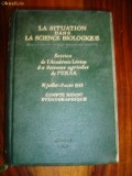 1774 La situation dans la Science Biologique