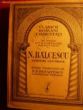 N.Balcescu -Scrieri Istorice -adnotat de P.P.Panaitescu-1938