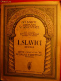 I.SLAVICI - NUVELE -Ed. comentata de S.Struteanu -cca 1932