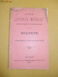 Statut Banca ,,SPORUL MUNCEI&amp;quot; Buc. 1906