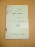 Statut Banca ,,Viitorul Susenilor&amp;quot; Targoviste 1912