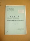 &amp;quot;Banca Agrara&amp;quot; SLATINA-LIVRET depuneri voluntare-1910