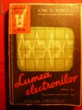 Ioan G.Popescu - LUMEA ELECTRONILOR -Ed.Universul 1945