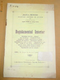Regulament Banca Muncei Craiova 1907