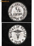 Bnk mnd Insula Culion 1/2 centavo 1913, Asia