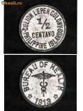 bnk mnd Insula Culion 1/2 centavo 1913