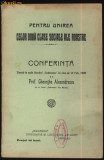 Alesandrescu , Pentru unirea celor 2 clase sociale ale noastre , 1910, Alta editura